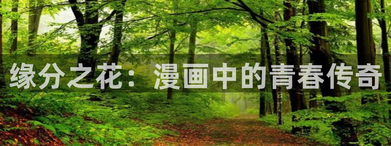 colamanage漫画：缘分之花：漫画中的青春传奇