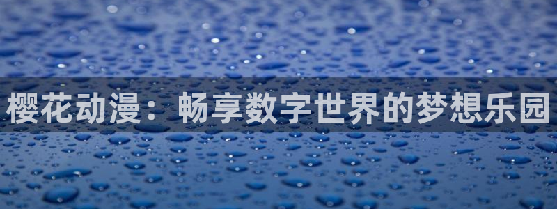 动漫天堂网官网入口：樱花动漫：畅享数字世界的梦想乐园
